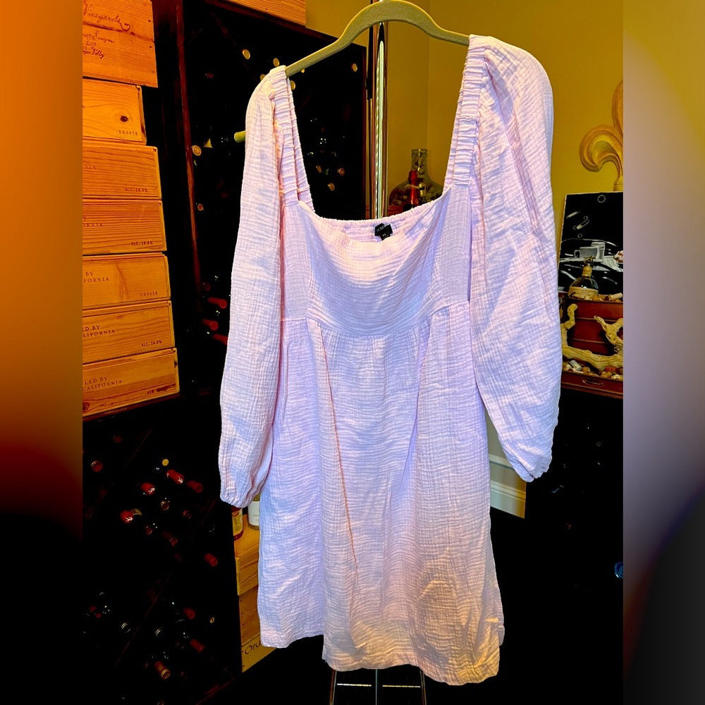 J Crew light pink dress